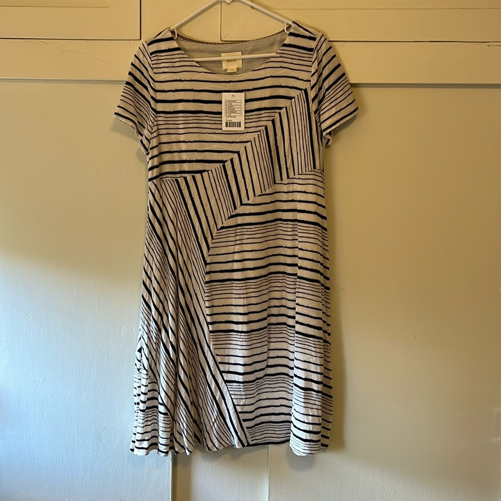 Maeve dress, black and white, never been worn, new with tags